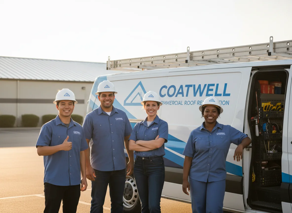 Commercial roof coating company in Sesser, IL
